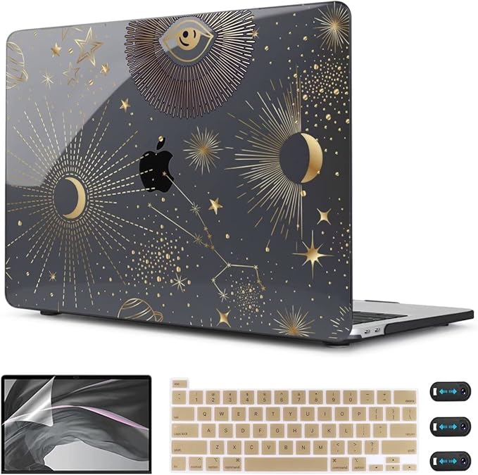 CISSOOK Case for MacBook Pro 13 Inch 2025-2020 Release Model M2 Chip A2338 M1 by CISSOOK