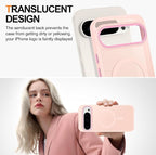 Magnetic for Google Pixel 9 Pro XL Case, Shockproof Slim Translucent Matte - Image 4