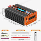 2500 Watt Pure Sine Wave Power Inverter 12V DC to 110V 120V Converter - Image 6