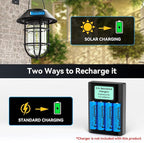 Henreepow AA 3.2v Solar Rechargeable Batteries, LiFePo4 Double A 600mAh 3.2v - Image 4
