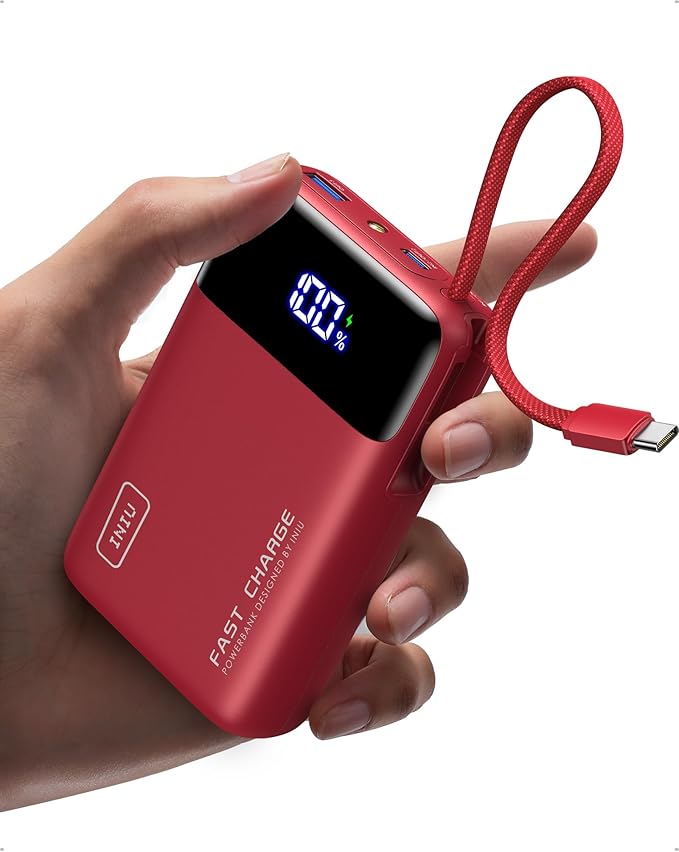 INIU 20000mAh Power Bank, Small 45W PD Fast Charging Portable Charger by INIU