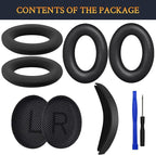 SOULWIT Ear Pads Cushions + Headband + Silicone Earpads Cover Protector - Image 3