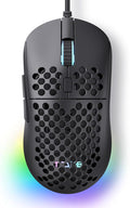 TMKB Falcon M1SE Ultralight Honeycomb Gaming Mouse, High-Precision 12800DPI by TMKB