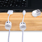 5 Sets Charger Holders for Cords, Adhesive Metal Cord Clips, Cable Management - Image 6