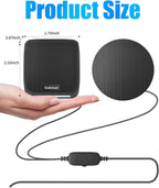 Computer Speakers with Colorful RGB Lights, USB Powered 3.5mm Aux- in Mini PC - Image 4