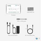 Plugable 5-in-1 Thunderbolt 4 Hub, Single 8K or Dual 4K Display, 4K HDMI - Image 7