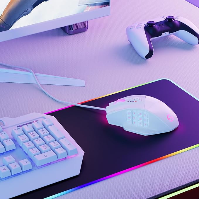 UtechSmart Venus Gaming Mouse RGB Wired, 16400 DPI High Precision Laser - Image 8