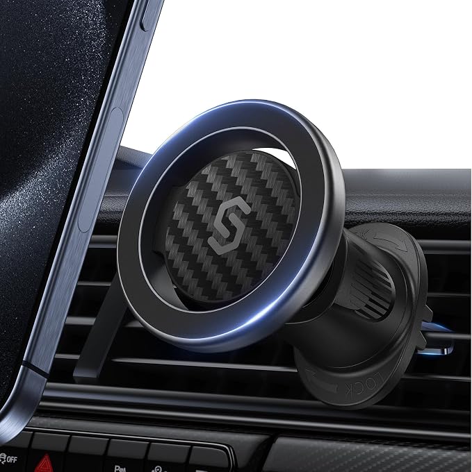 SYNCWIRE for MagSafe Car Mount, Flexible Rotation Magnetic Phone Holder for Car - Image 8