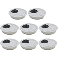 Desk Grommet 2-3/8", Desk Cord Hole Cover, Cable Grommet ABS Plastic, Desk Hole by BOPOREAE