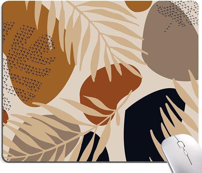 Mouse Pad, Square Abstract Mouse Pad, Cute Mouse Mat Waterproof Non-Slip Rubber by SANWUMIAN