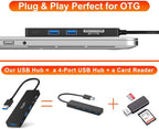 USB Hub 3.0, TSUPY 5 in 1 Multiport Adapter USB 3.0 Hub - Image 2