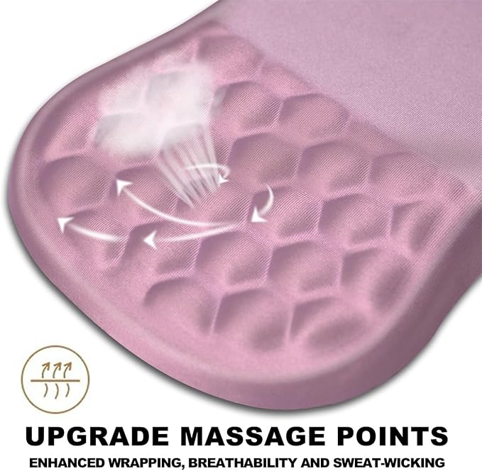Mouse Pad Wrist Support, Ergonomic Mouse Pad - Image 2