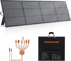 Portable Solar Panel 220W 40V Monocrystalline Foldable Solar Panels Charger by MHPOWOS