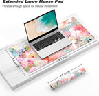 Extended Gaming Mouse Pad, XXL Large Desk Pad 30 x 14 Inch, Big Computer - Image 2