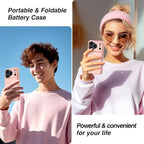 GIN FOXI Battery Case for iPhone 17 Pro, Charging Case Charger 8500mAh - Image 7