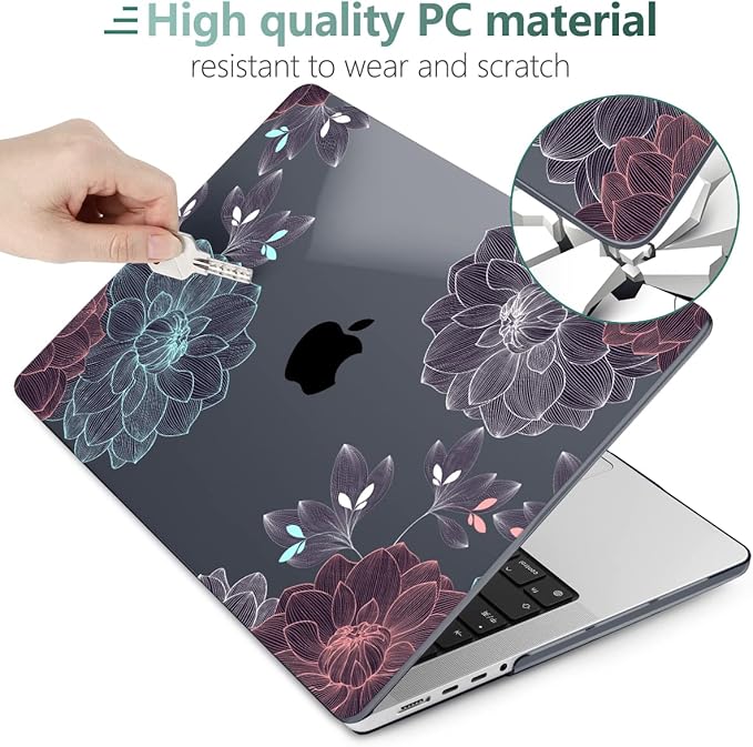 DONGKE for M4 MacBook Pro 16 Inch Case 2024 2023 2021 A3403 A3186 M3 A2991 M2 - Image 3