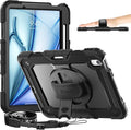 timecity Case for iPad Air 11 Inch M3/ M2, 360° Rotating Stand, Pencil Holder & by Timecity