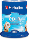 Verbatim CD-R Blank Discs 700MB 80 Minutes 52x Recordable Disc by Verbatim