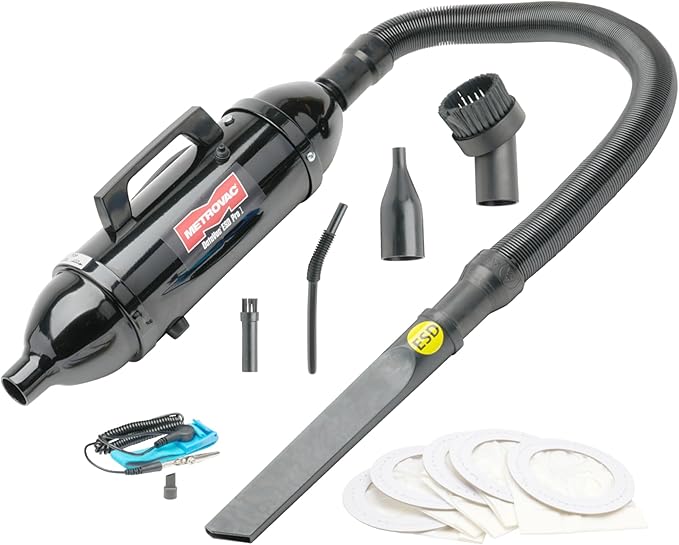 METROVAC DataVac® ESD Safe Pro Series MDV-1ESD, Compact Computer Vacuum & Blower by METROVAC