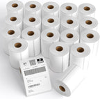 20 Rolls 4" x 6" Direct Thermal Printer Label, 250 Labels/Roll, Total 5000 by MultiLabel
