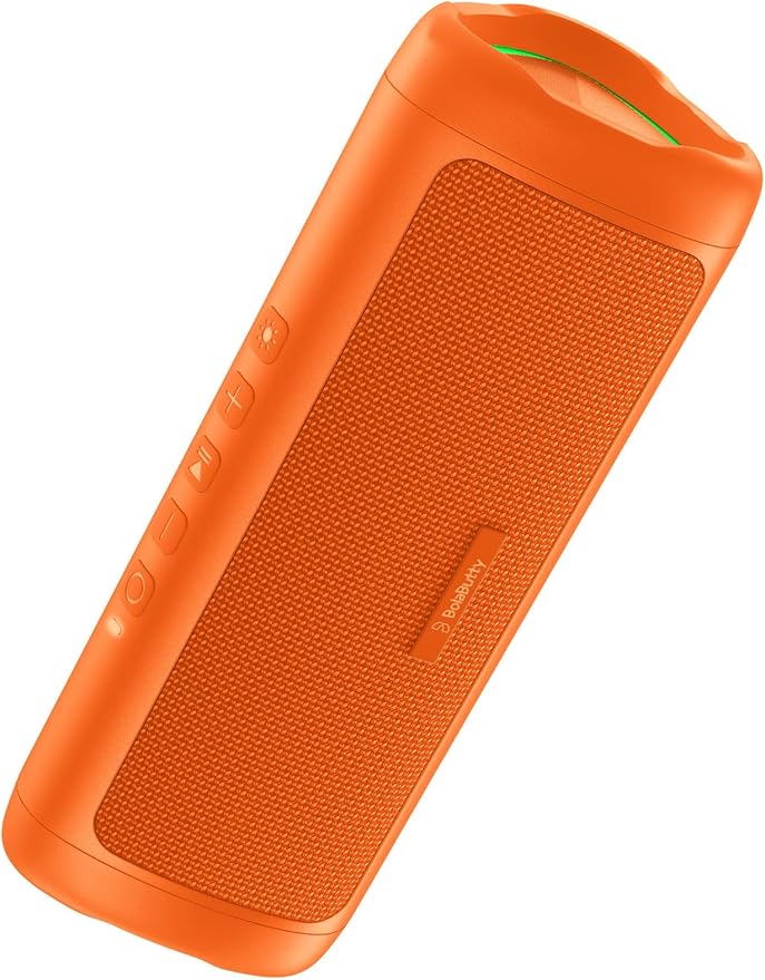 Bluetooth Speaker, 20W HD Sound, Portable Wireless, IPX5 Waterproof, by BolaButty