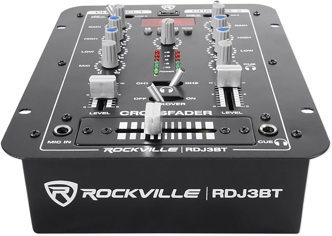 Rockville RDJ3BT 2 Channel DJ Mixer - Image 3