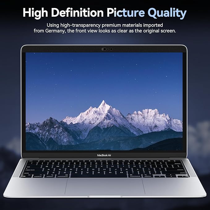 Privacy Screen MacBook Pro 13 Inch/MacBook Air 13 in, Magnetic Removable Anti - Image 6