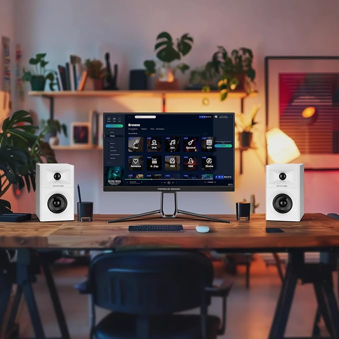 SW203 4.0 Computer Speakers - 60W 4-Way DSP Control 3D Immersive Sound - 3" - Image 7