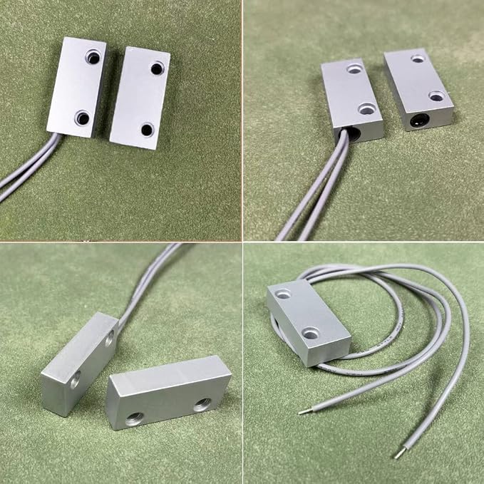Home Security Wired Rolling Door Contact 0~100V/0.5Amp Magnetic Reed Switch - Image 3