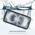 Lanhiem for iPhone 16 Plus Case Magnetic, Waterproof Dustproof Cover, Full Body - Image 2