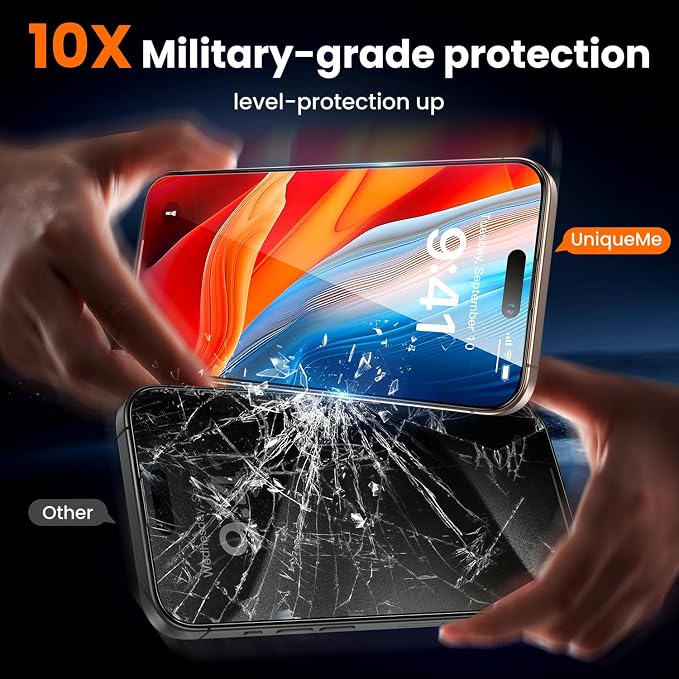 UniqueMe for iPhone 16 Pro Screen Protector - Image 3
