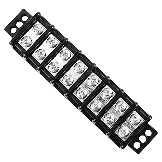 GLOSO Marine Terminal Blocks TBD Double Row Stainless 10-22 AWG Cu, 30A/600V- 1 by GLOSO