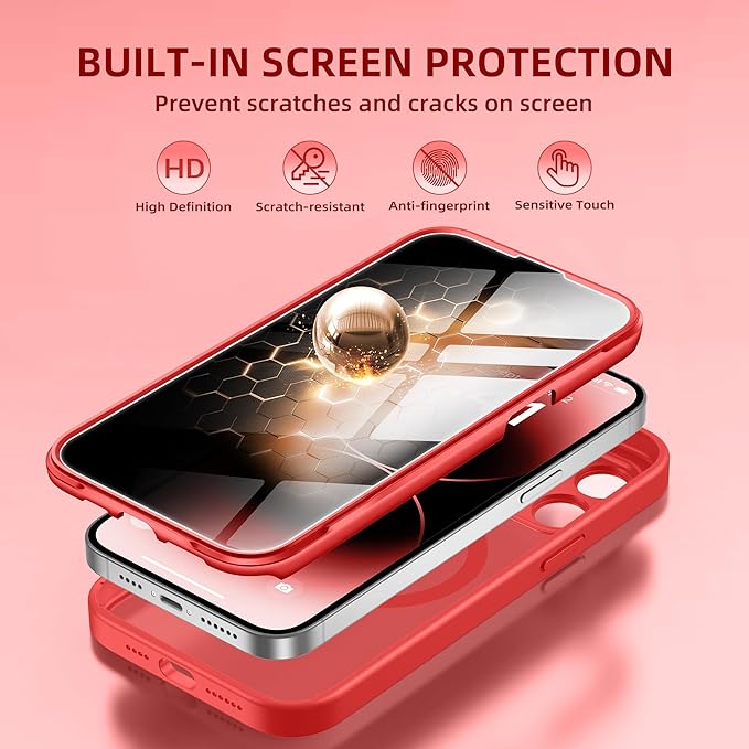 BERFY Magnetic for iPhone 14 Pro Max Case, Compatible - Image 3