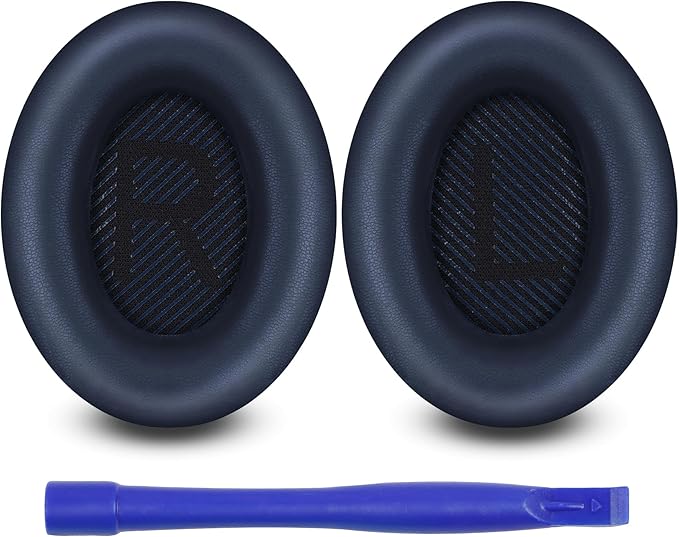 Ear Pads for Bose QuietComfort 35 ii, Premium Softer Leather Replacement Pads by INHARD