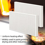 A square honeycomb ceramic welding plate Jewelry welding block Ceramic welding - Image 3