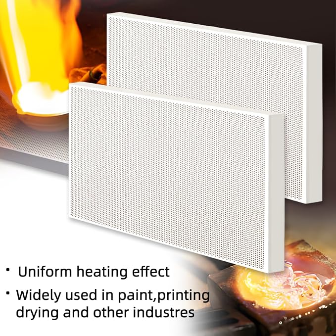 A square honeycomb ceramic welding plate Jewelry welding block Ceramic welding - Image 3