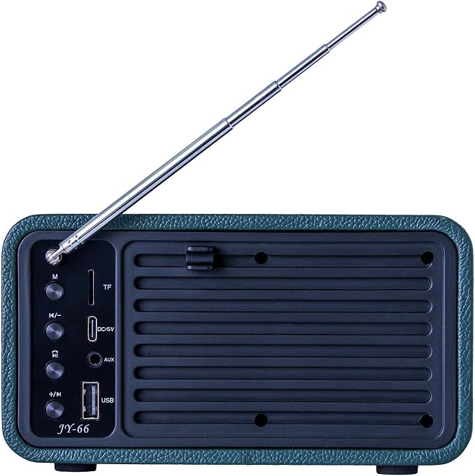 Vintage Radio FM Radio with Bluetooth Retro Bluetooth Speaker with SD/USB - Image 5