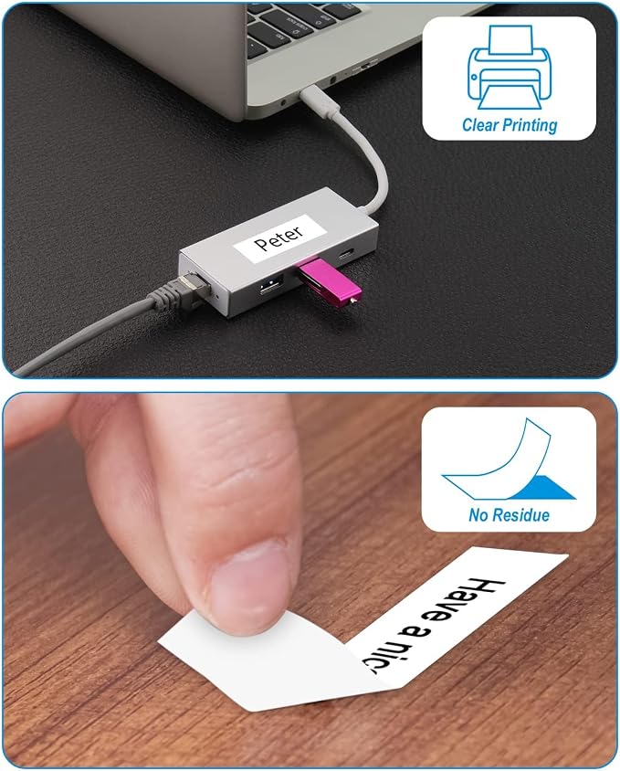Weemay 1/2" Label Maker Refills Compatible - Image 5