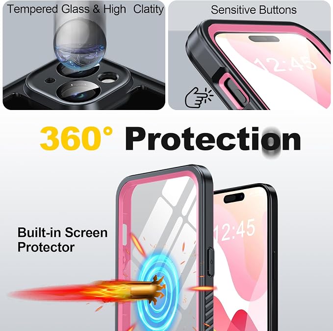 for iPhone 15 Case Waterproof - Image 7