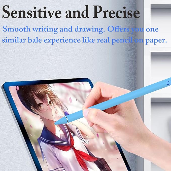 DOGAIN Active Stylus Pen for Touchscreen, iPad Pencil 1.5mm Fine Point Pen - Image 5
