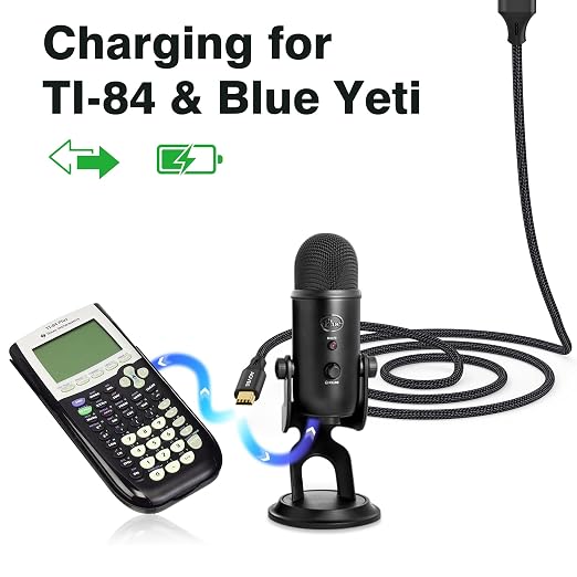 AGVEE 2 Pack 6.6ft Mini USB Cable, Braided Durable USB-A to Mini-B Charger - Image 4