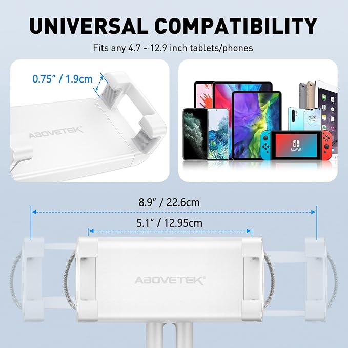 AboveTEK Tablet Pillow Stand Holder - Image 4