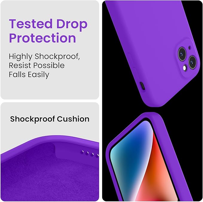 FireNova Designed for iPhone 13 Case, Silicone Upgraded Phone Case with - Image 4