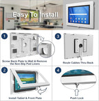 TABcare Locking Anti-Theft Metal Case - Image 4