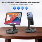 JTEMAN Cell Phone Stand with Bluetooth Speaker and Charging Function, Birthday - Image 6