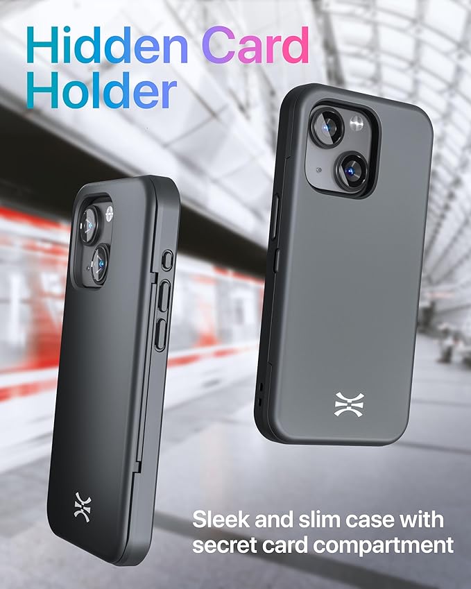 TORU CX Slim for iPhone 15 Case Wallet | Protective Shockproof Heavy Duty Cover - Image 4