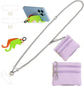 Clip and Go Strap for Phone Silver Metal Chain by Casecond