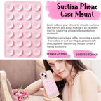 2 Pack Silicone Suction Phone Case Mount, Silicon Adhesive Phone Grip - Image 2