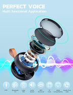 Portable Bluetooth Speaker, IPX7 Waterproof Small Shower Speaker Wireless - Image 6