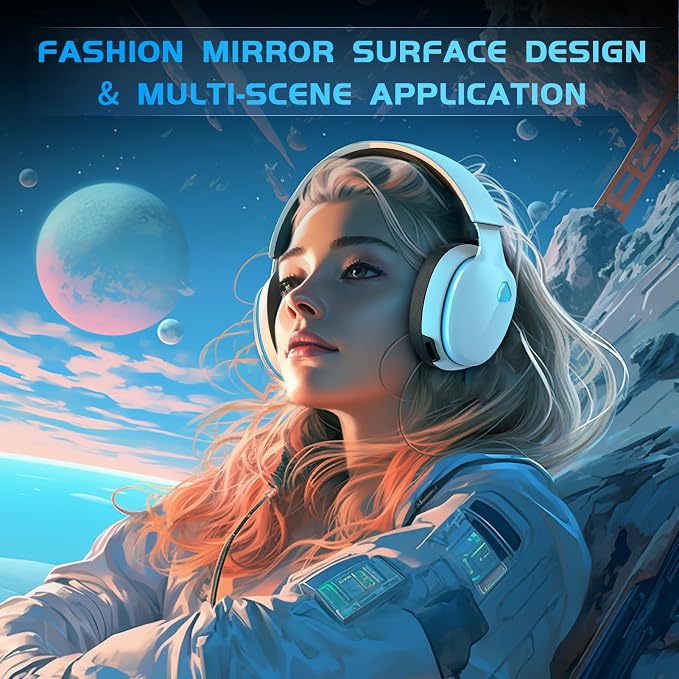 2.4GHz Wireless Gaming Headset for PS5, PS4 Fortnite & Call of Duty/FPS Gamers - Image 7
